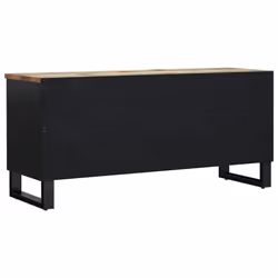 vidaXL TV Cabinet TV Stand Cabinet Solid Wood Reclaimed and Engineered Wood - Additional view 4