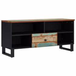 vidaXL TV Cabinet TV Stand Cabinet Solid Wood Reclaimed and Engineered Wood - Additional view 9