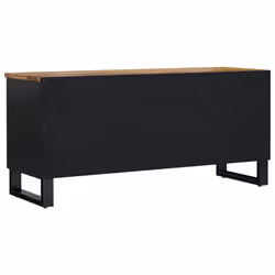 vidaXL TV Cabinet TV Stand Unit Cupboard Solid Wood Mango and Engineered Wood - Additional view 4