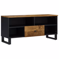 vidaXL TV Cabinet TV Stand Unit Cupboard Solid Wood Mango and Engineered Wood - Additional view 9