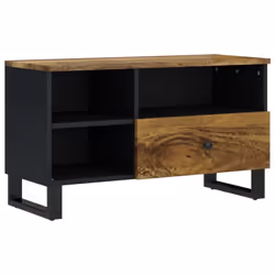 vidaXL TV Cabinet TV Stand Unit Cupboard Solid Wood Mango and Engineered Wood - Additional view 10