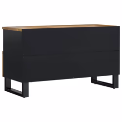 vidaXL TV Cabinet TV Stand Unit Cupboard Solid Wood Mango and Engineered Wood - Additional view 4