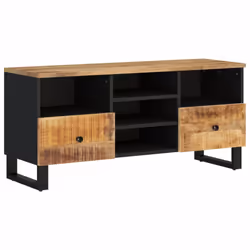 vidaXL TV Cabinet Sideboard Cupboard Solid Wood Reclaimed and Engineered Wood - brown