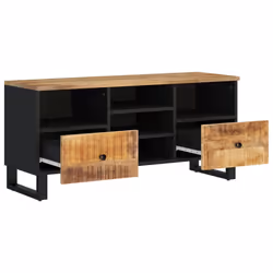 vidaXL TV Cabinet Sideboard Cupboard Solid Wood Reclaimed and Engineered Wood - brown