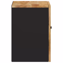 vidaXL Bathroom Wall Cabinet Vanity Unit Storage Cabinet Solid Wood Reclaimed - light brown - Additional view 4