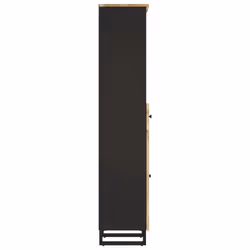 vidaXL Bathroom Cabinet Vanity Unit Cupboard Sink Cabinet Solid Wood Acacia - light brown - Additional view 4