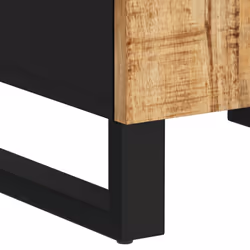 vidaXL Bathroom Cabinet Vanity Unit Cupboard Sink Cabinet Solid Wood Acacia - light brown - Additional view 8