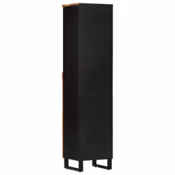 vidaXL Bathroom Cabinet Vanity Unit Cupboard Sink Cabinet Solid Wood Acacia - brown - Additional view 5