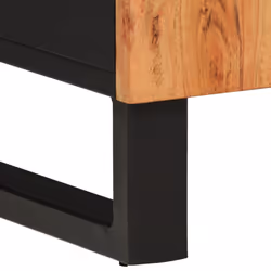 vidaXL Bathroom Cabinet Vanity Unit Cupboard Sink Cabinet Solid Wood Acacia - brown - Additional view 8