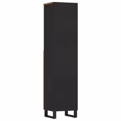 vidaXL Bathroom Cabinet Vanity Unit Cupboard Sink Cabinet Solid Wood Acacia - honey brown - Additional view 5