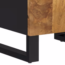 vidaXL Bathroom Cabinet Vanity Unit Cupboard Sink Cabinet Solid Wood Acacia - honey brown - Additional view 8