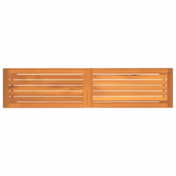 vidaXL Garden Bench Solid Wood Acacia Wooden Outdoor Bench Seat Multi Sizes - 150 x 35 x 45 cm - Additional view 4