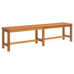 vidaXL Garden Bench Solid Wood Acacia Wooden Outdoor Bench Seat Multi Sizes - 180 x 35 x 45 cm