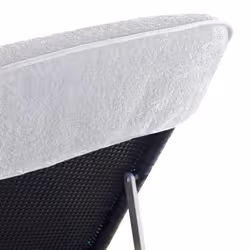 vidaXL Beach Towels Bath Towels Travel Bathroom Swim Towels Fabric 400 GSM - white, 60 x 135 cm/ 2 pcs - Additional view 4