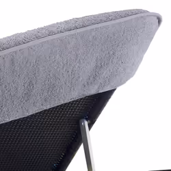 vidaXL Beach Towels Bath Towels Travel Bathroom Swim Towels Fabric 400 GSM - grey, 60 x 135 cm/ 2 pcs - Additional view 4