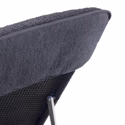 vidaXL Beach Towels Bath Towels Travel Bathroom Swim Towels Fabric 400 GSM - anthracite, 75 x 200 cm/ 2 pcs - Additional view 4