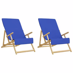 vidaXL Beach Towels Bath Towels Travel Bathroom Swim Towels Fabric 400 GSM - blue, 60 x 135 cm/ 2 pcs - Additional view 7