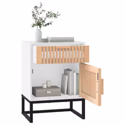 VidaXL 352092 nightstand/bedside table White - Additional view 6
