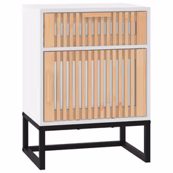 VidaXL 352092 nightstand/bedside table White - Additional view 7