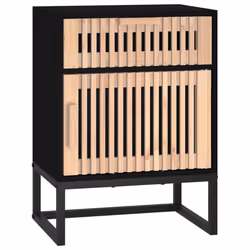 VidaXL 352094 nightstand/bedside table Black - Additional view 7