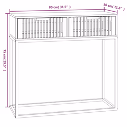 VidaXL 352103 coffee/side/end table - Additional view 7