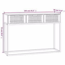 VidaXL 352107 coffee/side/end table - Additional view 6