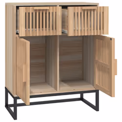 vidaXL Sideboard Storage Side Cabinet Cupboard Home Organiser Engineered Wood - brown - Additional view 6