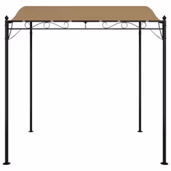 vidaXL Canopy Taupe 2x2.3 m 180 g/mÃÂ² Fabric and Steel Garden Gazebo Party Tent - Additional view 2