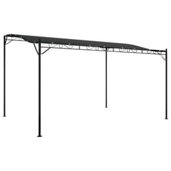 vidaXL Canopy Garden Gazebo Marquee Party Tent Shelter Tent Fabric and Steel - anthracite
