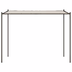 vidaXL Gazebo White 3x3 m 180 g/mÂ² Fabric and Steel Outdoor Party Marquee