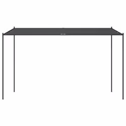 vidaXL Gazebo Anthracite 4x4 m 180 g/mÂ² Fabric and Steel Outdoor Party Marquee - Additional view 2