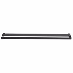 vidaXL Shower Shelf for Walk-in Shower Wall Aluminium Multi Colours/Sizes - black, 90 cm