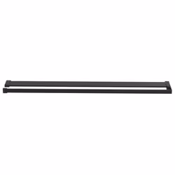 vidaXL Shower Shelf for Walk-in Shower Wall Aluminium Multi Colours/Sizes - black, 115 cm