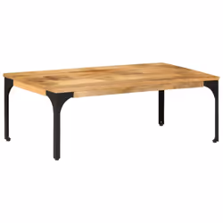 vidaXL Coffee Table Side Table End Table Centre Tea Table Solid Wood Mango - Additional view 7