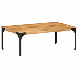 vidaXL Coffee Table Side Table End Table Centre Tea Table Solid Wood Mango - Additional view 9