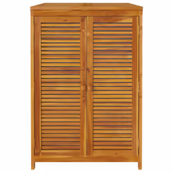 vidaXL Garden Storage Box Outdoor Storage Box Storage Shed Solid Wood Acacia - Additional view 5