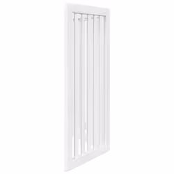 vidaXL Dog Gate with Door Foldable Pet Gate Dog Fence Pet Barrier Poplar Wood - white, 50 x 90 x 2 cm/ 3 pcs - Additional view 4