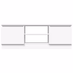 vidaXL TV Cabinet with Door Media Unit Cabinet Stand Furniture Multi Colours - white - Additional view 4