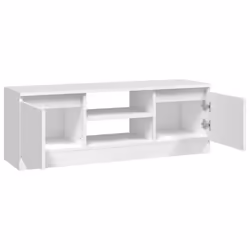 vidaXL TV Cabinet with Door Media Unit Cabinet Stand Furniture Multi Colours - white - Additional view 5