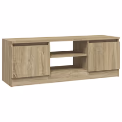 vidaXL TV Cabinet with Door Media Unit Cabinet Stand Furniture Multi Colours - sonoma oak