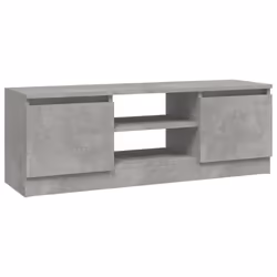 vidaXL TV Cabinet with Door Media Unit Cabinet Stand Furniture Multi Colours - concrete grey