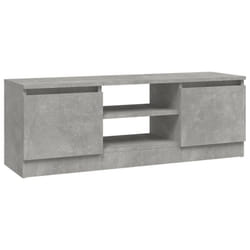vidaXL TV Cabinet with Door Media Unit Cabinet Stand Furniture Multi Colours - concrete grey