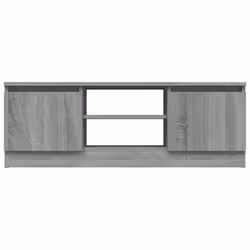 vidaXL TV Cabinet with Door Media Unit Cabinet Stand Furniture Multi Colours - grey sonoma - Additional view 4