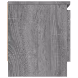 vidaXL TV Cabinet with Door Media Unit Cabinet Stand Furniture Multi Colours - grey sonoma - Additional view 6