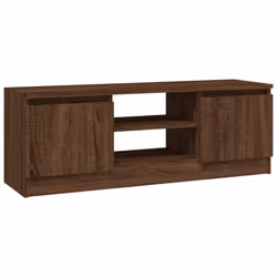vidaXL TV Cabinet with Door Media Unit Cabinet Stand Furniture Multi Colours - brown oak
