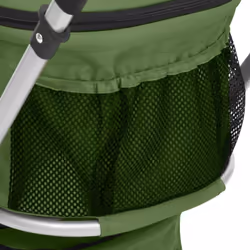 vidaXL 2-Layers Folding Dog Stroller 83x48x97 cm Oxford Fabric Multi Colours - green - Additional view 10