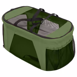 vidaXL 2-Layers Folding Dog Stroller 83x48x97 cm Oxford Fabric Multi Colours - green - Additional view 8