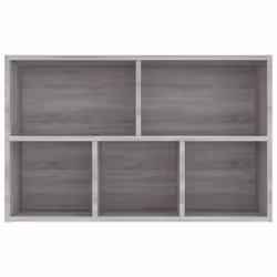 vidaXL Book Cabinet/Sideboard Home Bookshelf Stand Highboard Engineered Wood - grey sonoma - Additional view 8