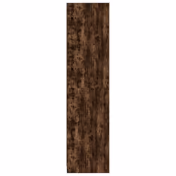 vidaXL Wardrobe Clothing Storage Hanger Clothes Cabinet Closet Engineered Wood - smoked oak - Additional view 5