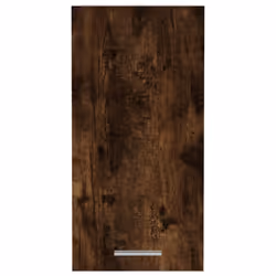 vidaXL Kitchen Cabinet Home Storage Shelf Organiser Cupboard Engineered Wood - smoked oak, hanging cabinet 30 cm - Additional view 4